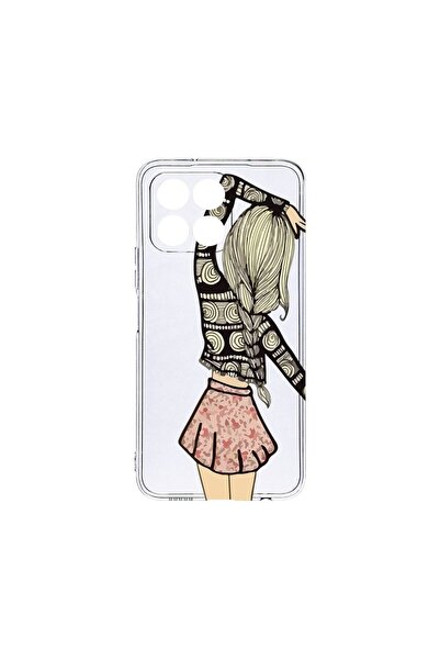 bestcase Husa BestCase¬Æ Clear Silicon, Compatibila Cu Honor X8B, Girl Friend...
