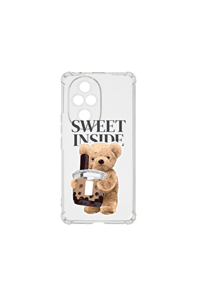 bestcase Husă pentru Honor 200 5G, BestCase® Anti-șoc 1.5MM, Design Ursuleț D...