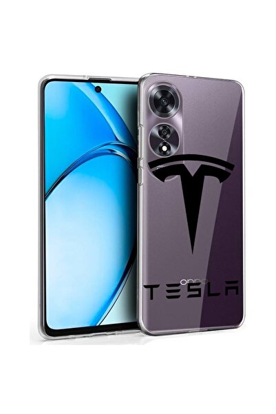 bestcase ¬Æ Husa pentru OPPO A60 4G, Clear Silicon 2MM, Tesla, Antisoc, Prote...