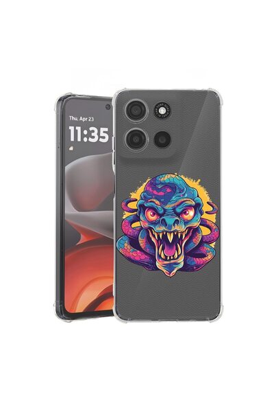 bestcase ¬Æ Husa pentru Motorola Moto G15, Anti Shock 1.5MM, Dream Colors - D...