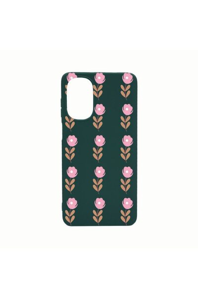 bestcase Husa Silicon, Compatibila Cu Motorola Moto E32s, Flowers Pattern, Re...