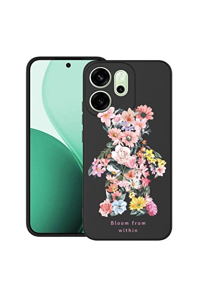 bestcase Ултра тънък TPU калъф, съвместим с OPPO A5x, с дизайн  "Плюшено мече...