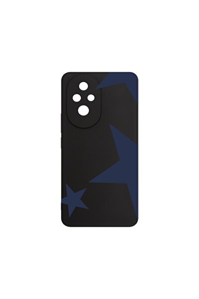 bestcase Husa pentru Honor 200 Pro, BestCase¬Æ Slim SIlicon 0.8MM, Retro Star...