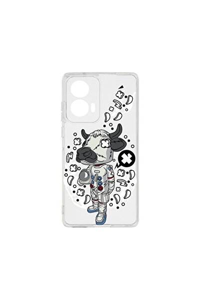 bestcase ¬Æ Husa Clear Silicon 2MM, Compatibila Cu Motorola Edge 50 Fusion, C...