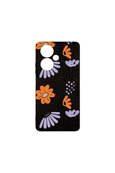 bestcase Θήκη Σιλικόνης Premium, Συμβατή με OPPO A79 5G, Λουλούδια - Παστέλ Χ...