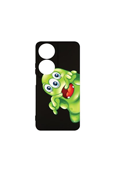 bestcase Husa BestCase® Silicon Premium, Compatibilă cu Honor X7b, Green Mons...