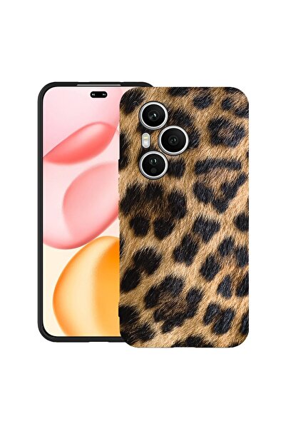 bestcase ¬Æ Husa pentru OPPO Reno13 5G din Silicon Ultra Slim cu Design Leopa...
