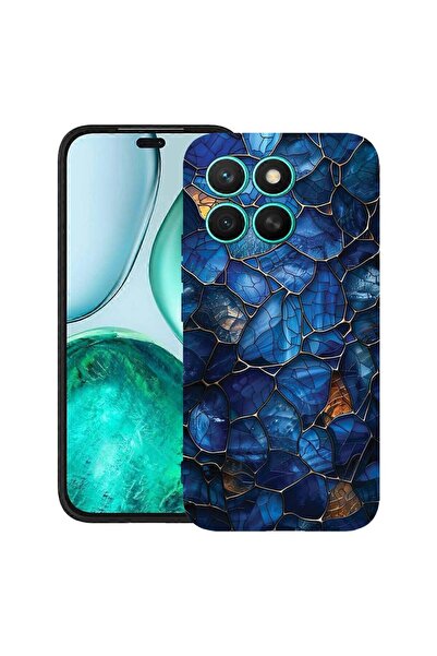 bestcase ¬Æ Husa TPU Ultra Slim Compatibila cu Honor X6b, Floral - Stained Gl...