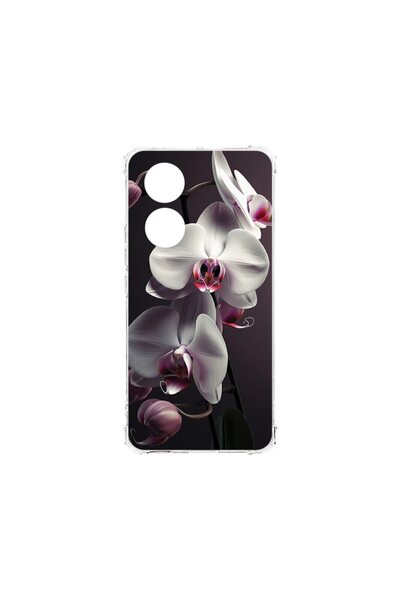 bestcase Husa Anti Shock 1.5MM, compatibilă cu OPPO A38, White Orchid, Tehnol...