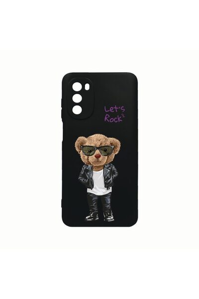 bestcase Husa Silicon, Compatibila Cu Motorola Moto G82 / Moto G52, Let's Roc...