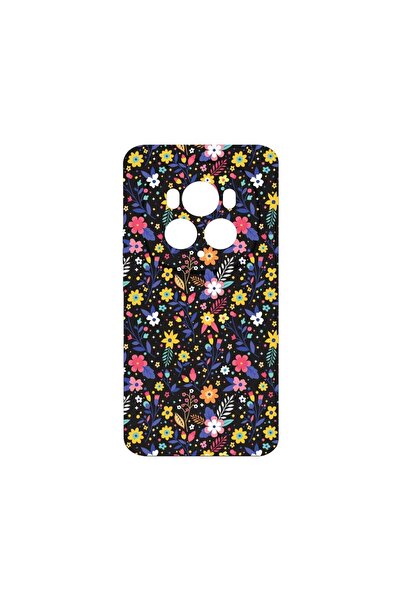 bestcase ¬Æ Husa Premium Silicon, Compatibila Cu Honor Magic6 Pro, Flower Pat...