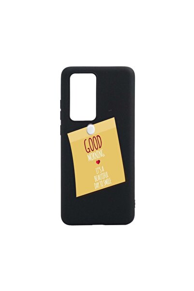 bestcase Θήκη σιλικόνης συμβατή με Huawei Nova 9, Αυτοκόλλητο  "Καλημέρα ", α...