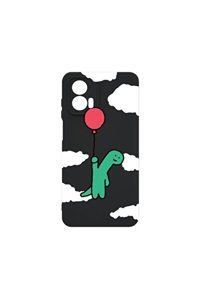 bestcase ¬Æ Husa Slim SIlicon 0.8MM, Compatibila Cu Motorola Moto G85, Dino B...