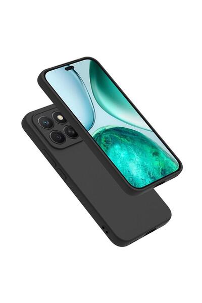 bestcase Калъф за Honor X8C, Премиум тънък силиконов 1.2ММ, с микрофибър отвъ...