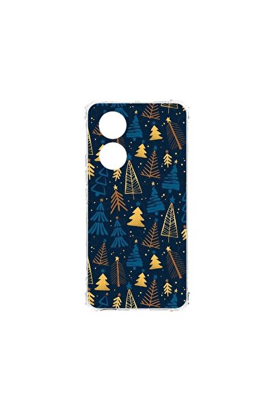 bestcase Αντικραδασμική Θήκη 1.5MM, συμβατή με OPPO A38, Χριστουγεννιάτικο Σχ...