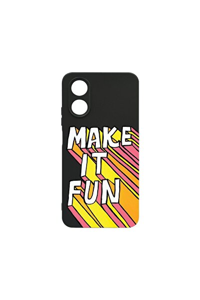 bestcase Λεπτή Θήκη Σιλικόνης 0.8MM, Συμβατή με Honor X5 Plus, Make It Fun, Π...