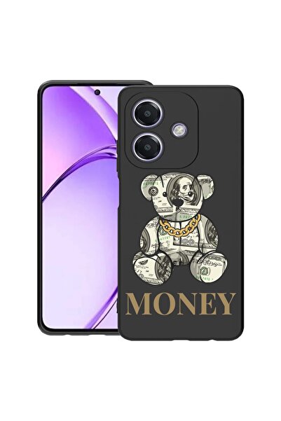 bestcase ¬Æ Husa pentru OPPO A60 5G / A40 / A40M, Teddy Bear Money, Slim Sili...