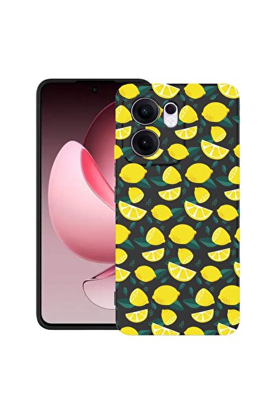 bestcase Калъф за OPPO Reno13 F 5G, Премиум тънък силиконов 1.2ММ, Десен с ли...