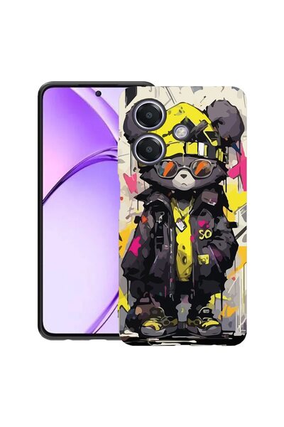 bestcase Θήκη για OPPO A60 5G / A40 / A40M, Αρκουδάκι σε παστέλ χρώματα, Λεπτ...