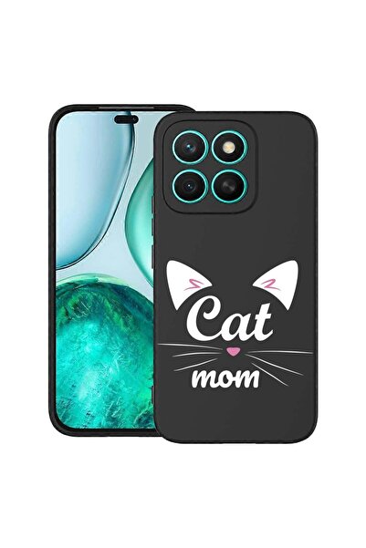bestcase ¬Æ Husa TPU Ultra Slim Compatibil cu Honor X6c, cu Design Cat Mom, 3...