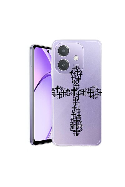 bestcase Husa pentru OPPO A40 / A40M, BestCase¬Æ Clear Silicon 2MM, Cross in ...