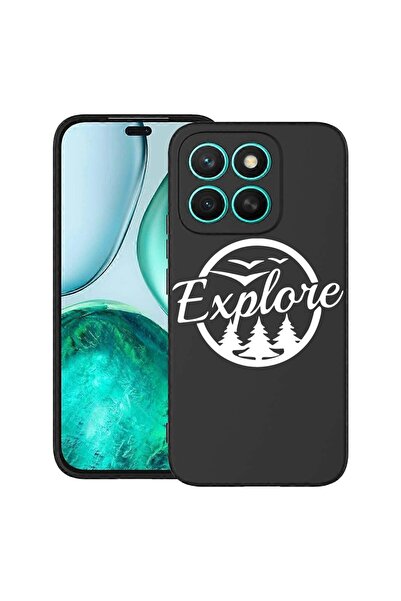 bestcase Husă pentru Honor X8C, Să explorăm, Silicon subțire de 0.8MM, Antișo...