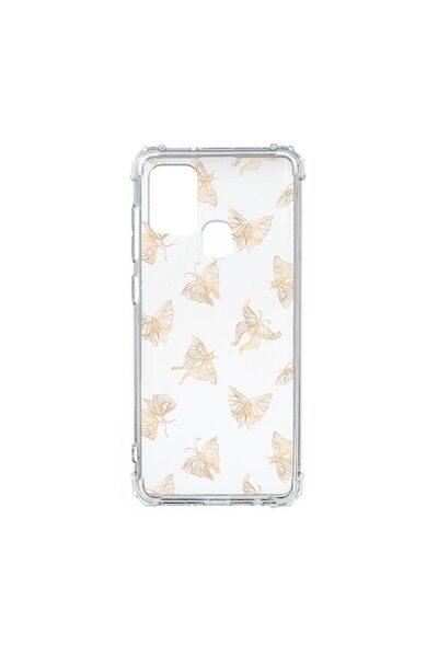 bestcase Husa Silicon Anti Shock, Compatibila Cu Motorola Moto E40, Gold Butt...