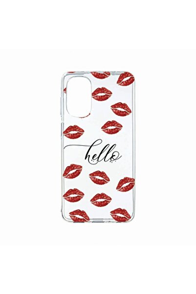 bestcase Θήκη σιλικόνης, Συμβατή με Motorola Moto G62 5G, Hello Kisses, Ανθεκ...