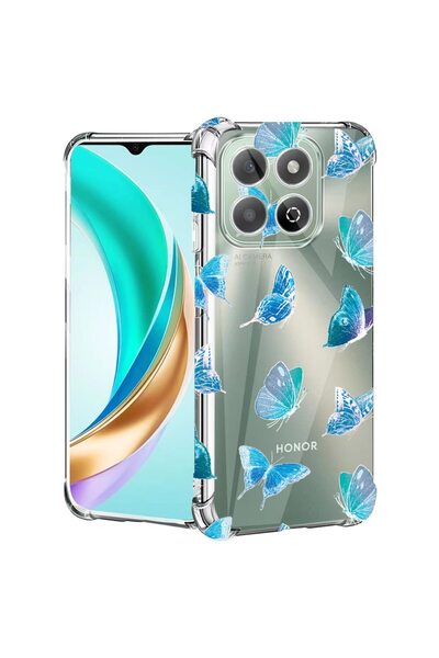 bestcase Husă pentru Honor X7c / 200 Smart cu design model fluture, anti-șoc,...