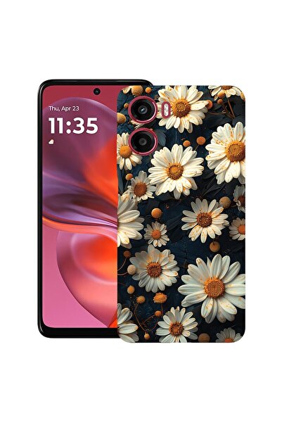 bestcase Θήκη για Motorola Moto G06 με σχέδιο 3D Μαργαρίτα, TPU Ματ Εξαιρετικ...