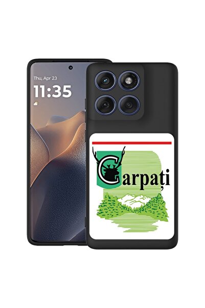 bestcase Υπέρλεπτη Θήκη Σιλικόνης για Motorola Edge 60 Pro με Σχέδιο Όρεων Κα...