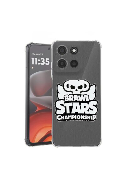 bestcase ¬Æ Husa pentru Motorola Moto G75, Anti Shock 1.5MM, Brawl Stars Cham...