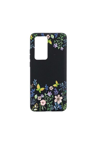 bestcase Husa Silicon Compatibila Cu Huawei Nova 9, Butterfly Flowers, rezist...
