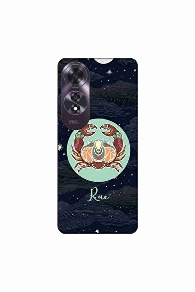 OEM Калъф, съвместим с Oppo A60 4G, силиконов гел TPU, с шарка Хороскоп Рак