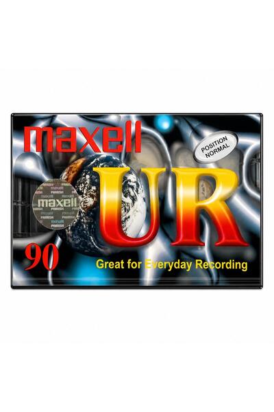 Maxell Casetă Audio UR 90 Type I – Calitate Analog Premium 🎵