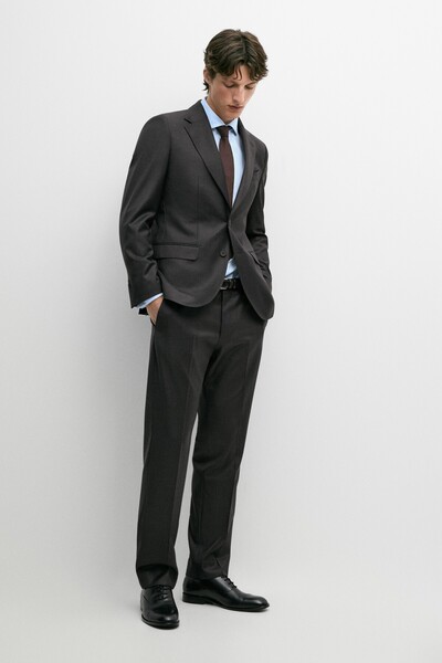 Massimo Dutti Serin yün klasik pantolon