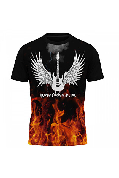 OEM Tricou barbati Heavy Metal , maneca scurta multicolor H034
