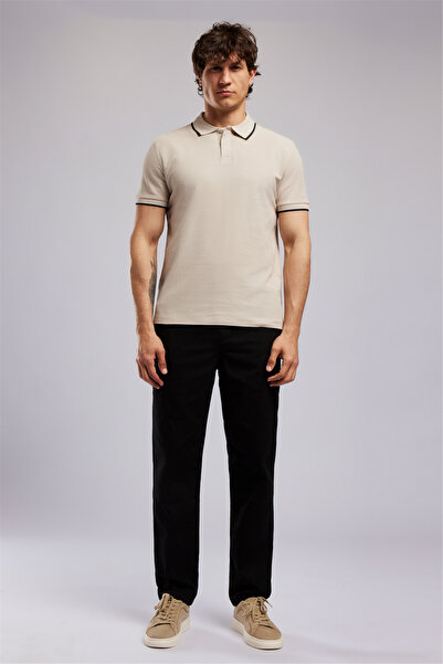 Lee Cooper BRAT muška osnovna polo majica standardnog kroja, bela