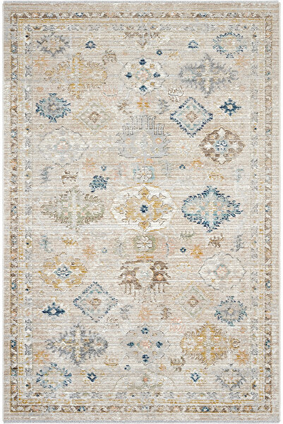 Cool Halı Zaraf Krem Bej 160x240 4 Metrekare Halı Modern Etnik Bohem Salon Ot...