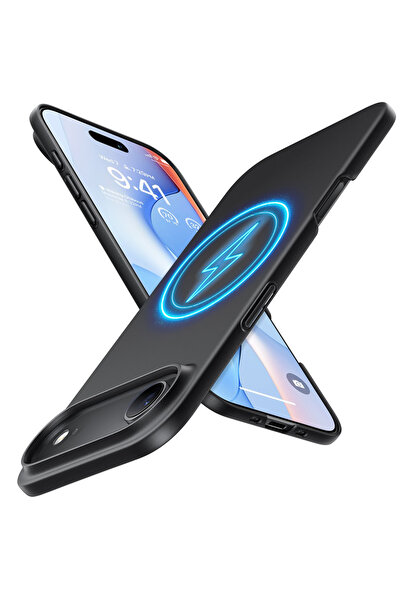 TORRAS Husa pentru iPhone 17 Air, SlimFit MagSafe Series, protectie antisoc, ...
