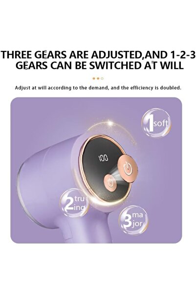 Kemei Rechargeable Fabric Shaver and Lint Remover – Electric Sweater Defuzzer with Stainless Steel Blades, Honeycomb Mesh – Portable Clothes Shaver for Wool, Couch, Curtains, Blankets – KM-165