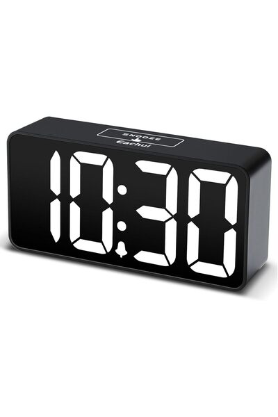 Other Ceas deșteptător digital LED Eachui cu port de încărcare USB, cifre mar...