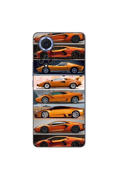 OEM Husa compatibila cu Huawei Nova 9 Silicon Gel Tpu Model Masini Lamborghini