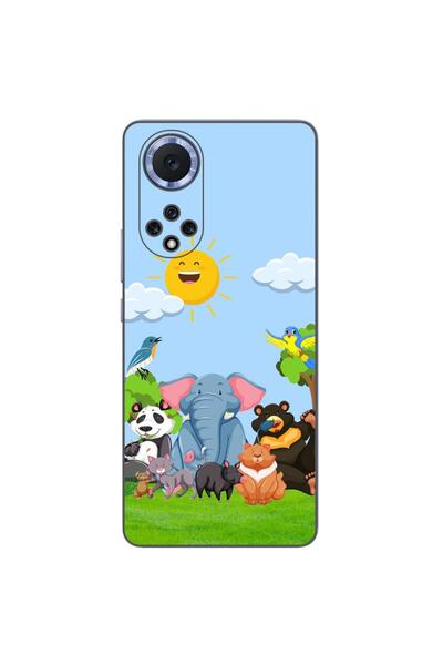 OEM Husa compatibila cu Huawei Nova 9 Silicon Gel Tpu Model Prietenii Junglei