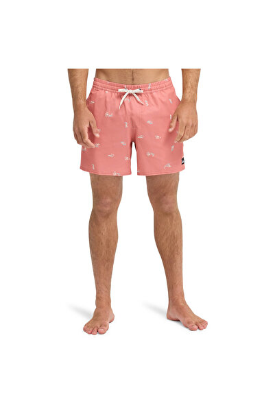Quiksilver Stretch Printed Erkek Pembe Deniz Şortu EQYJV04217-MKT1