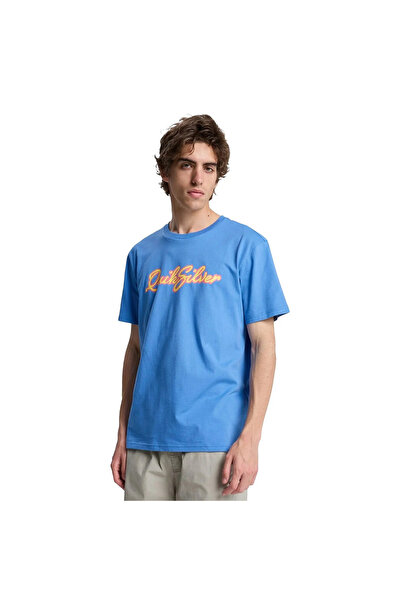Quiksilver Malibu Erkek Mavi Outdoor T-Shirt EQYZT08326-BLC0