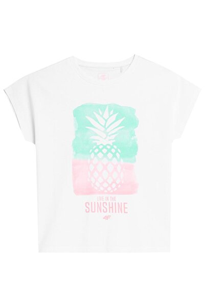 4F Tricou cu mânecă scurtă pentru copii 140