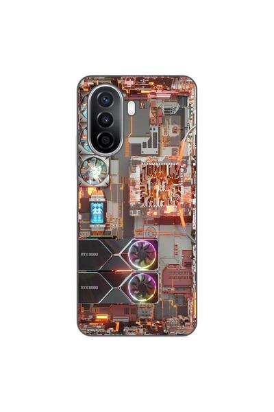OEM Husa compatibila cu Huawei Nova Y70 Silicon Gel Tpu Model Motherboard