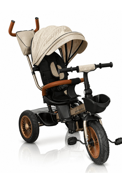 Primabobo Tricicleta copii, Primabobo, Terra, Scaun rotativ 360, Maner reglab...