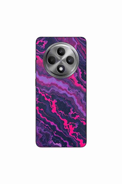 OEM Husa compatibila cu Oppo Reno12 FS Silicon Gel Tpu Model Midnight Rose Ma...